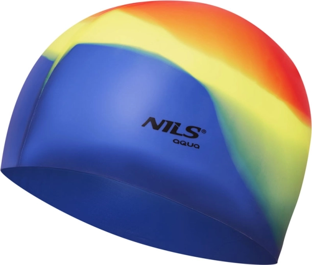 Silikoonist ujumismüts NILS Aqua Multicolor