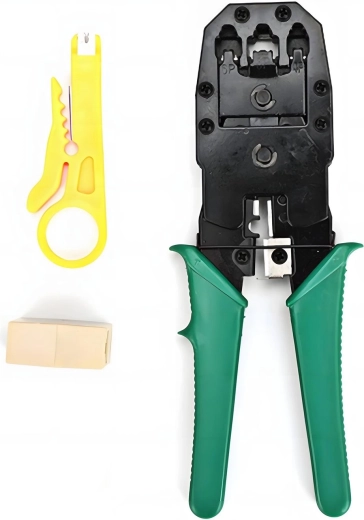 Crimping tool for 4P, 6P, and 8P connectors