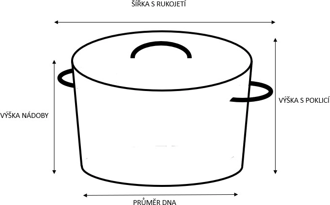 Kastrul klaasist kaanega Kitchisimo Bianco 20 cm