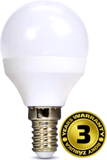 Solight LED-minigloob pirn E14 6 W 4000 K 510 lm valge
