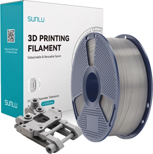 Sunlu ABS-filament, hõbedane