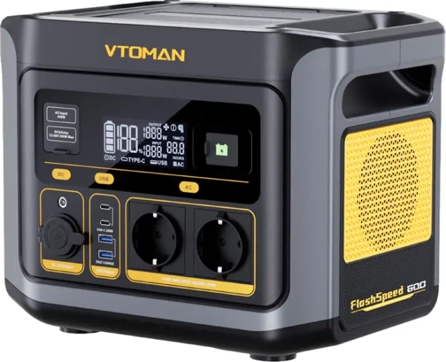 Kaasaskantav elektrijaam VTOMAN FlashSpeed 600