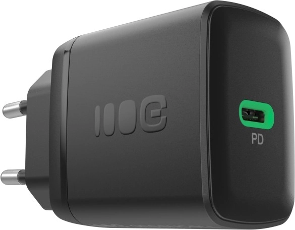 Kompaktne USB‑C 30 W võrgulaadija, must