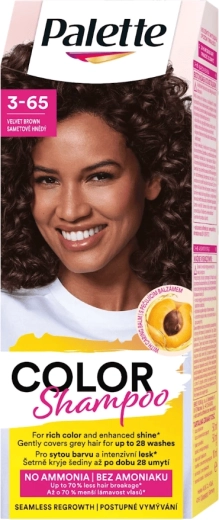 Palette Color Shampoo 3-65 sametpruun 50 ml