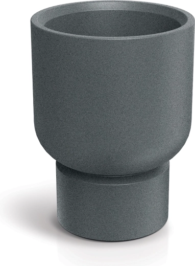 Lillepott Molta Base Round Midl 40 cm graniithall