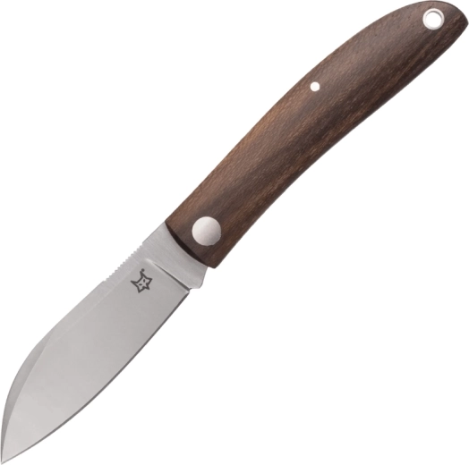 Taskunuga FOX Knives Livri 7 cm, Ziricote puit, nahast vutlar