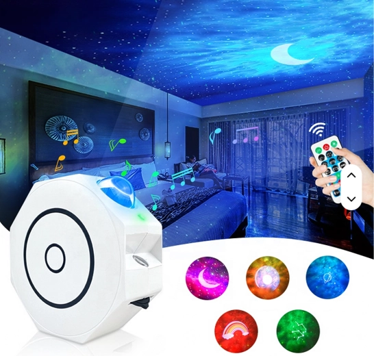 Star Projector – LED Night Light with Remote Control