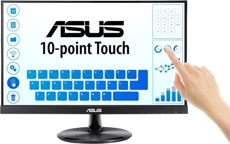 Monitor 21.5 inch FHD IPS Touchscreen 10P HDMI D-SUB USB Speaker