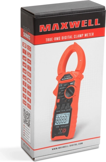 Accurate True RMS measurements and a wide range of functions