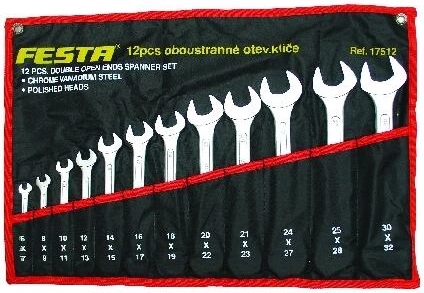 Lehtvõtmete komplekt 6–32 mm, 12 osa FESTA