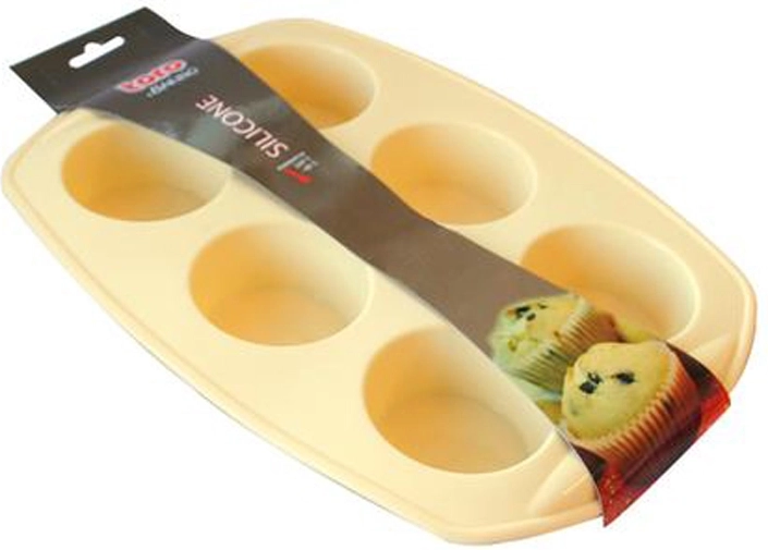 Silikoonvorm muffinitele TORO 6 tk 30 × 21 cm