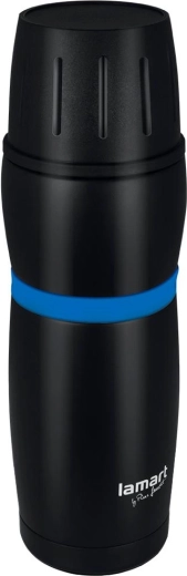Lamarti roostevabast terasest termospudel Cup 480 ml – Must/sinine