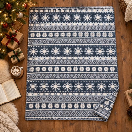 Generous size for comfortable wrapping up