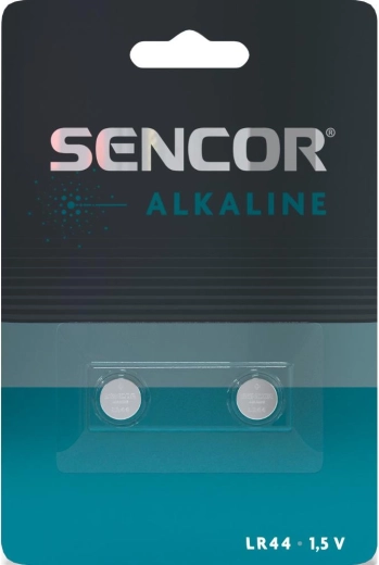 SENCOR leeliselised nööppatareid LR44 1,5 V, 2 tk