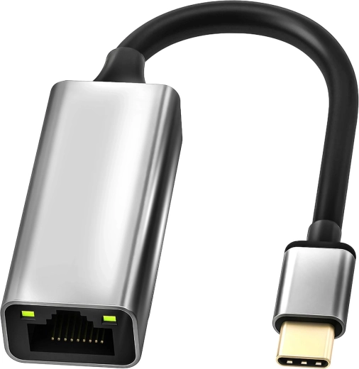 Renew Force USB-C–Ethernet (RJ45) gigabitine adapter – 1 tk