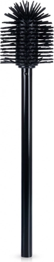 Silicone toilet brush replacement, black, 35 cm
