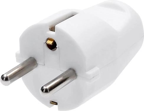 Solight sirge pistik (pistikupistik) IP20 valge – 1 tk