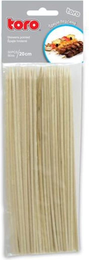 Teravad puidust vardad 20 cm TORO, 50 tk