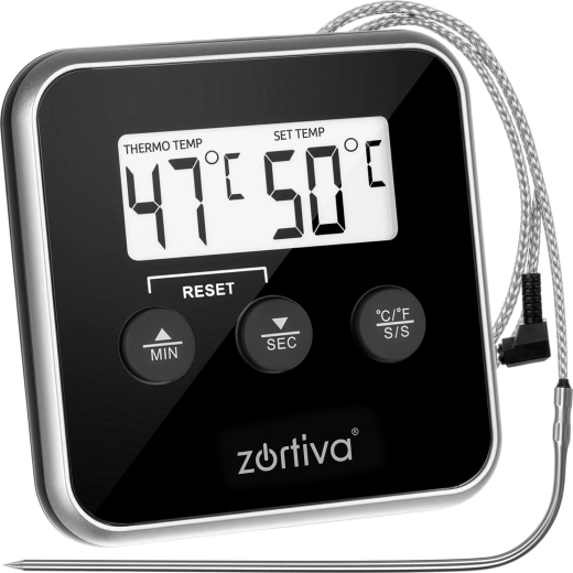 Zortiva Kitchen Thermometer with Probe