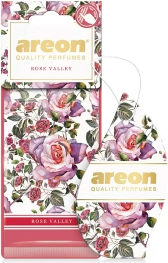 Rippuv õhuvärskendaja AREON Rose Valley
