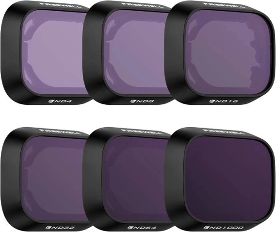 Set of 6 Freewell All Day Filters for DJI Mini 3 Pro / Mini 3