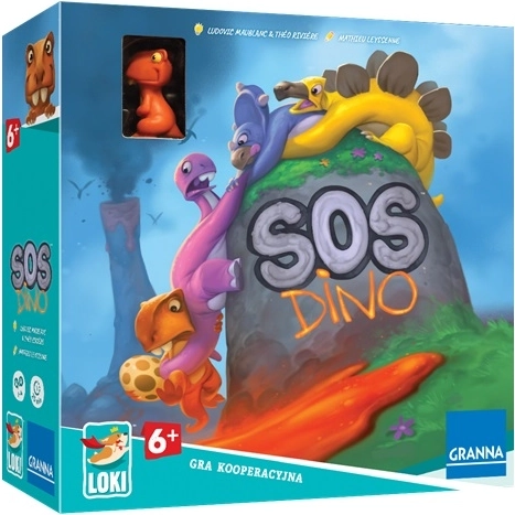 Loki SOS Dino – koostööpõhine lauamäng – 1 tk