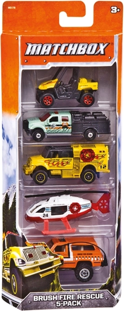 5 sõiduki komplekt Angličák Matchbox
