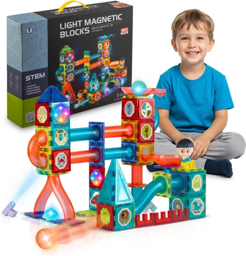Ricokids helendav magnetiline ehituskomplekt, 150 detaili
