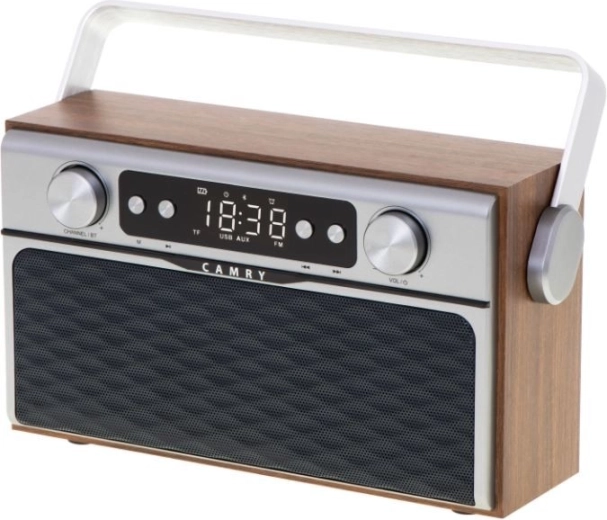 Retro kaasaskantav raadio Bluetoothi, USB ja FM-iga CAMRY CR 1183