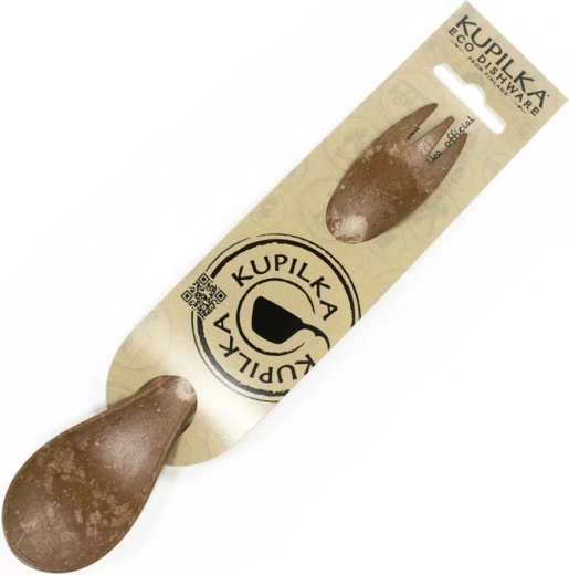 Kupilka spork 20,5 cm pruun – kahvel ja lusikas ühes