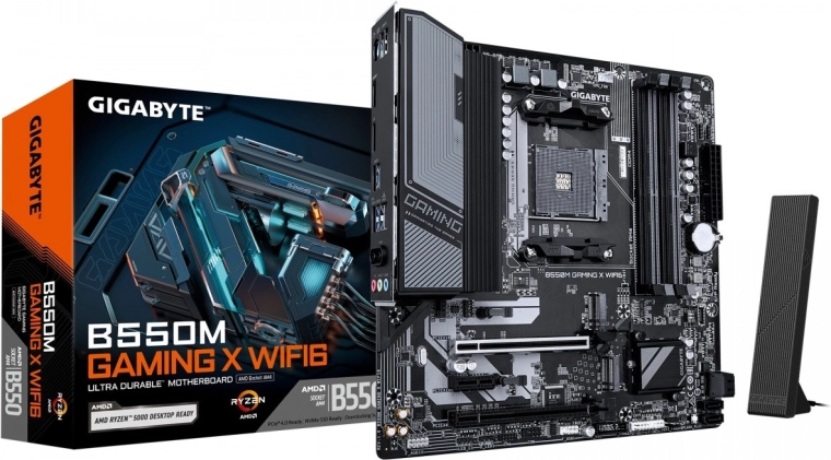 Emaplaat B550M Gaming X Wi‑Fi 6 mATX