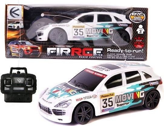 Värviline sportlik RC-auto – 1 tk