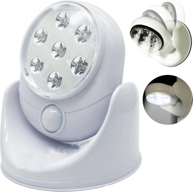 Wireless LED Lamp with Motion Sensor