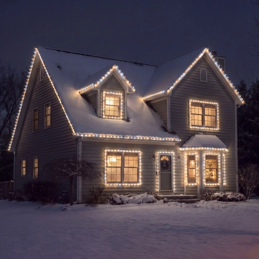 Impressive icicle light effect