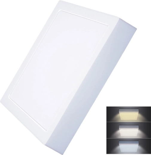 Solight pinnapealne LED minipaneel, ruudukujuline, CCT 24 W 1800 lm