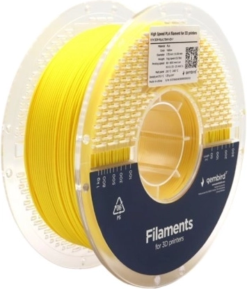 PLA High Speed filament 1,75 mm, 1 kg, kollane