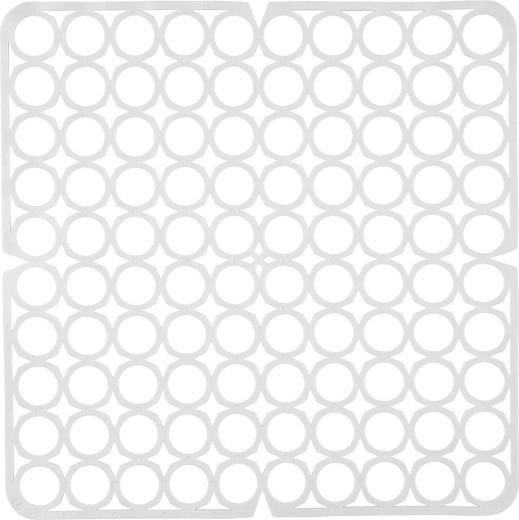 Elastic sink grid 27.5 × 27.5 cm – White