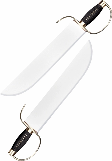 COLD STEEL Butterfly Swords paaris – motüülimegad nahkümbrisega