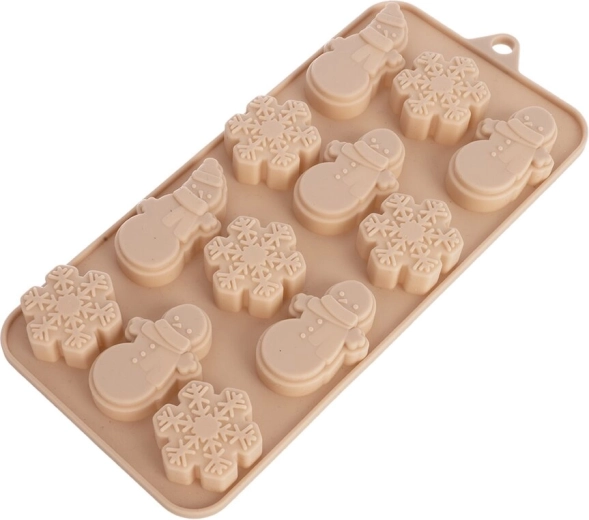 12 Christmas cavities for multiple pieces at once