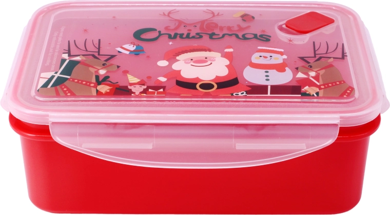 Jõulumotiiviga ventiiliga säilituskarp 1,5 l