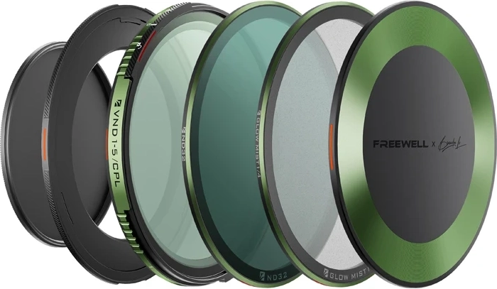Freewell Brandon Li 67 mm ND/CPL muudetavate filtrite komplekt