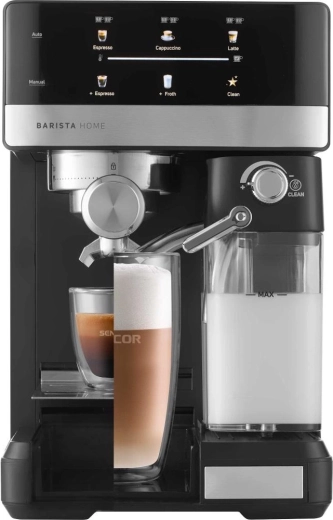 Automaatne piimavahusti cappuccino ja latte jaoks