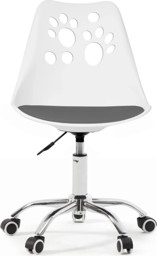 Ergonomic seating with an eco-leather cushion