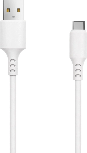 Setty USB–USB‑C kaabel 1 m 3 A valge