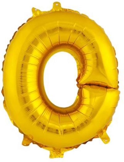 Fooliumõhupall TORO täht O 30 cm – kuldne