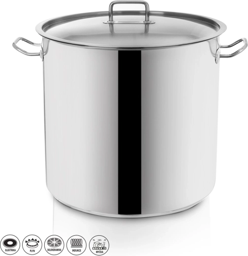 Roostevabast terasest pott Stock 22 l koos kaanega