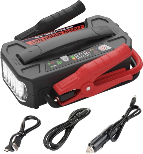 Käivitusabi Lokithor J701HD 24 V 4000 A (207,2 Wh)