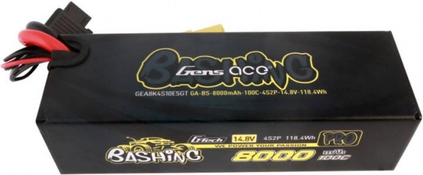 Akumulaator Gens Ace Bashing 8000mAh 14.8V 100C LiPo Pro RC autod