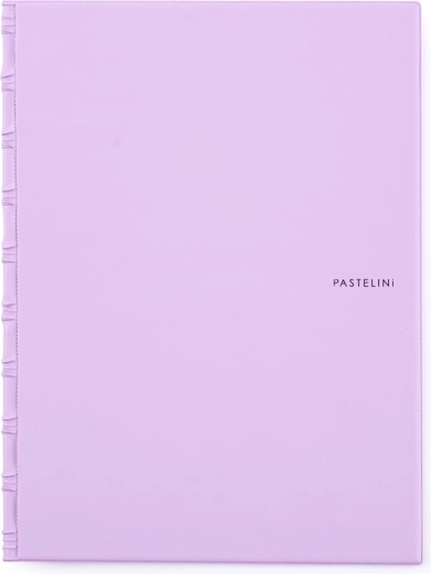 A4 mappp külgmise taskuga Pastelini lilla