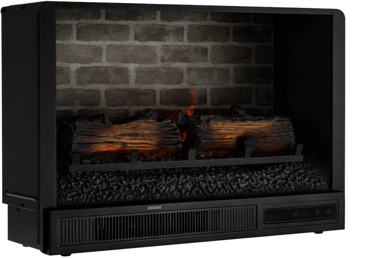 Electric Fireplace with Flame Effect 900/1800 W